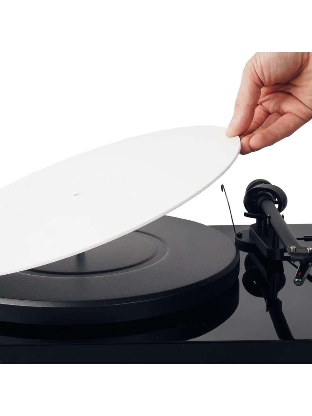 Anti-Static Acrylic Turntable Mat 11.75” - Vinyl Record Player Slipmat, 1/8